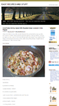 Mobile Screenshot of easyrecipesandstuff.com